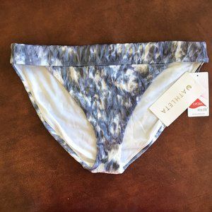 Athleta Gray Swim Bikini Bottom Size XL